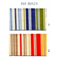 SBIECO DI COTONE STAMP. RIGHE - BIA23 - CONF. 25 METRI